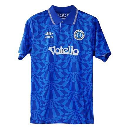Men's Retro 1991/93 Napoli Home Soccer Jersey Shirt - Pro Jersey Shop