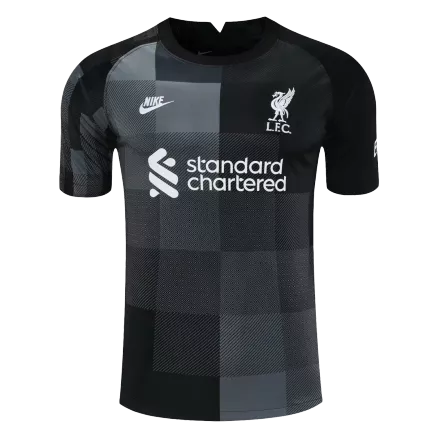 Men's Replica Liverpool Goalkeeper Soccer Jersey Shirt 2021/22 - Pro Jersey Shop