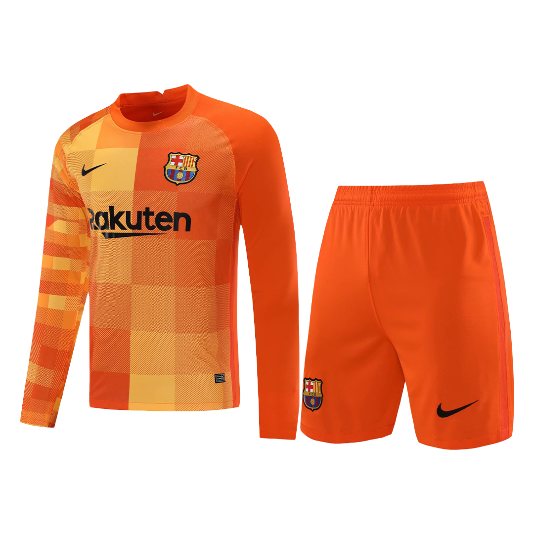 Nike Barcelona L/S Goalkeeper Jersey - 2021/22 - SoccerPro