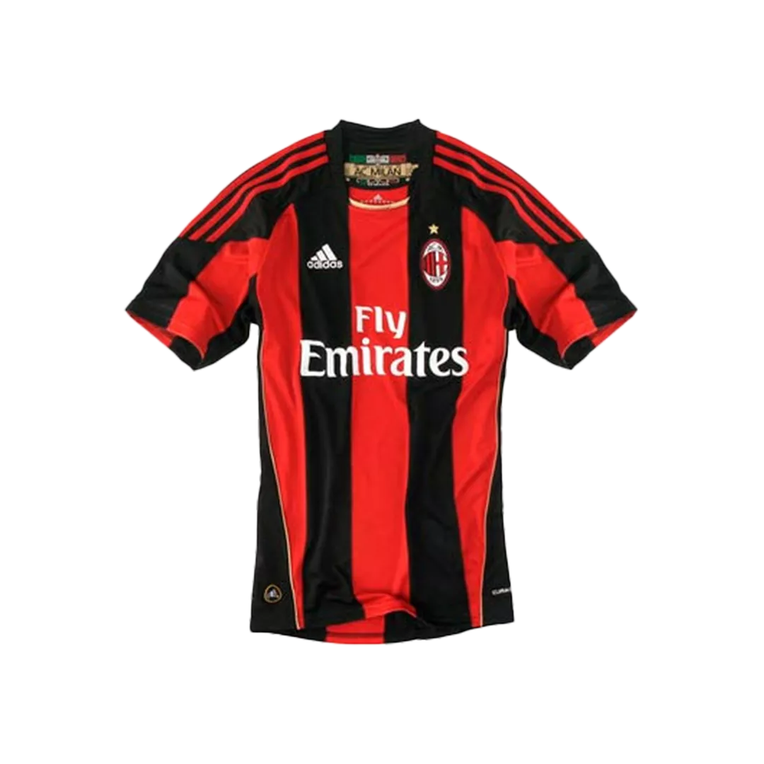 gedragen Productie Centimeter Men's Retro 2010/11 AC Milan Home Soccer Jersey Shirt Adidas | Pro Jersey  Shop
