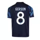 Men's Replica GERSON #8 Marseille Away Soccer Jersey Shirt 2021/22 - Pro Jersey Shop