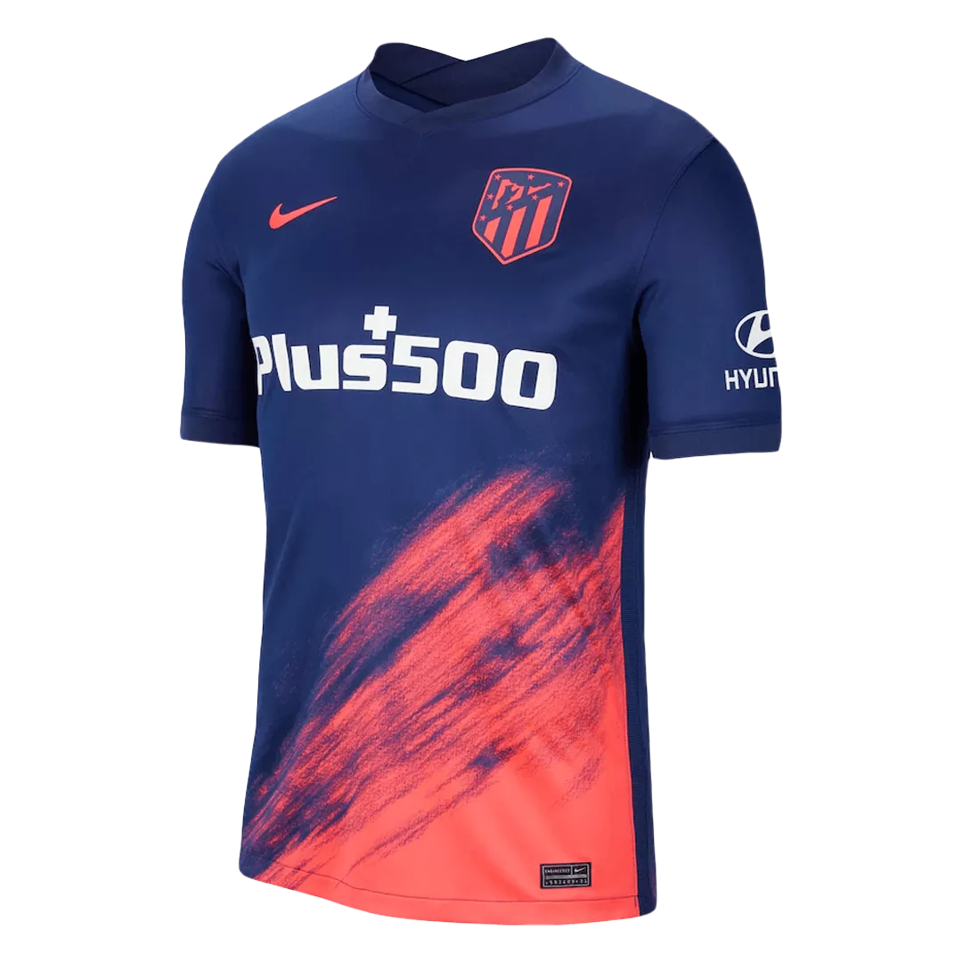 Men's Replica SUÁREZ #9 Atletico Madrid Away Soccer Jersey Shirt 2021/22 Nike - Pro Jersey Shop