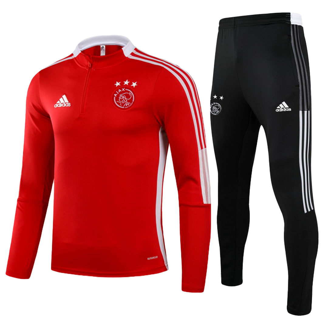 Kwaadaardige tumor heroïne Premier Men's Ajax Zipper Tracksuit Sweat Shirt Kit (Top+Trousers) 2021/22 Adidas |  Pro Jersey Shop