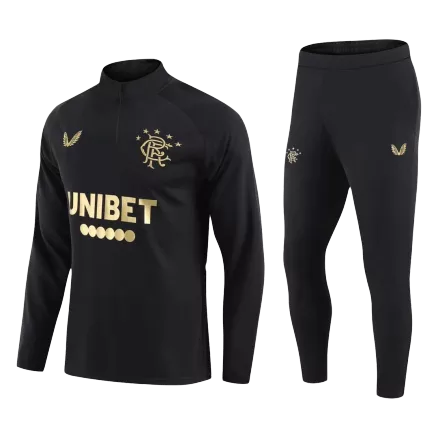 Men's Glasgow Rangers Zipper Tracksuit Sweat Shirt Kit (Top+Trousers) 2021/22 - Pro Jersey Shop