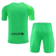 Men's Replica Barcelona Goalkeeper Soccer Jersey Kit (Jersey+Shorts) 2021/22 - Pro Jersey Shop