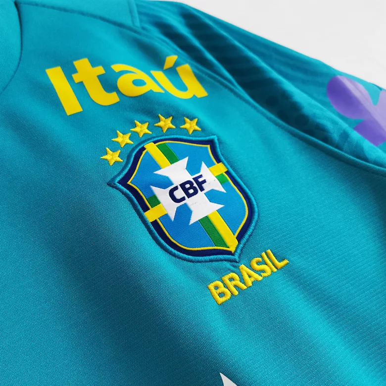 Men's Brazil Training Soccer Jersey Shirt 2021 - Fan Version - Pro Jersey Shop