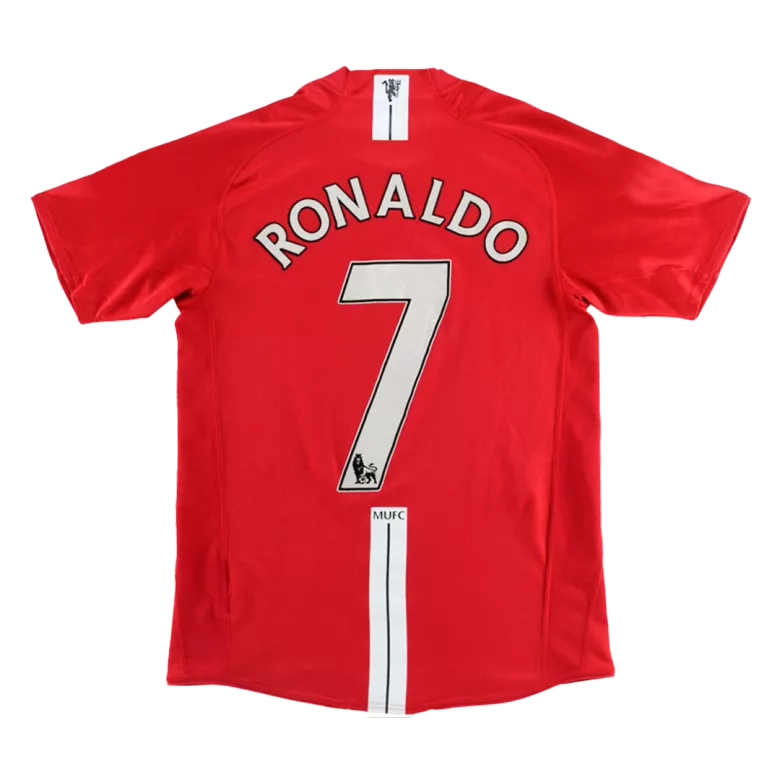 Men's Retro 2007/08 RONALDO #7 Manchester United Home Soccer Jersey Shirt - Pro Jersey Shop