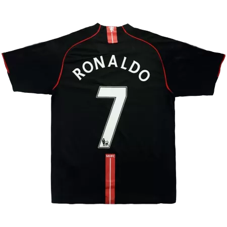 Men's Retro 2007/08 RONALDO #7 Manchester United Away Soccer Jersey Shirt - Pro Jersey Shop