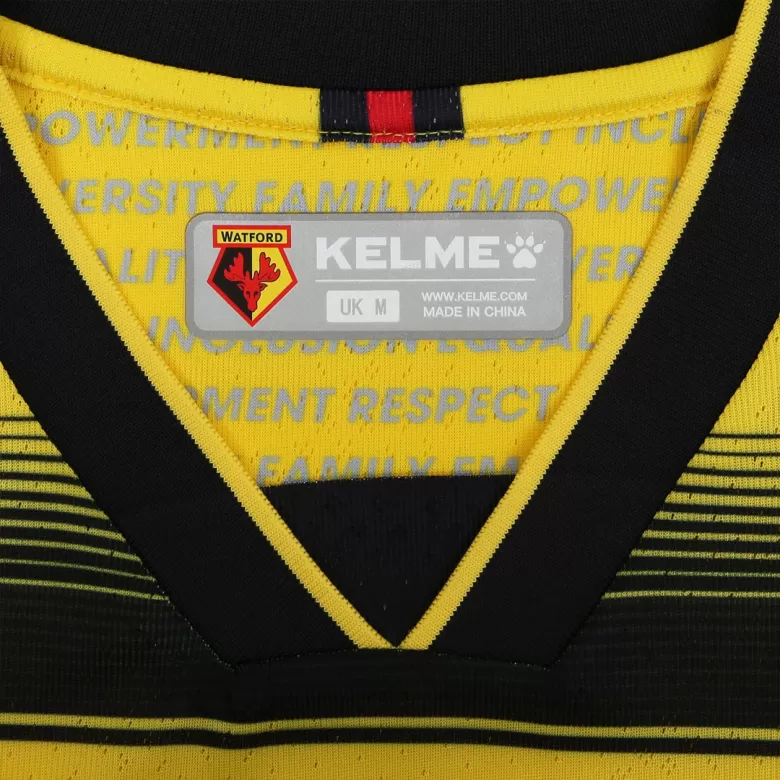 Men's Watford Home Soccer Jersey Shirt 2021/22 - Fan Version - Pro Jersey Shop