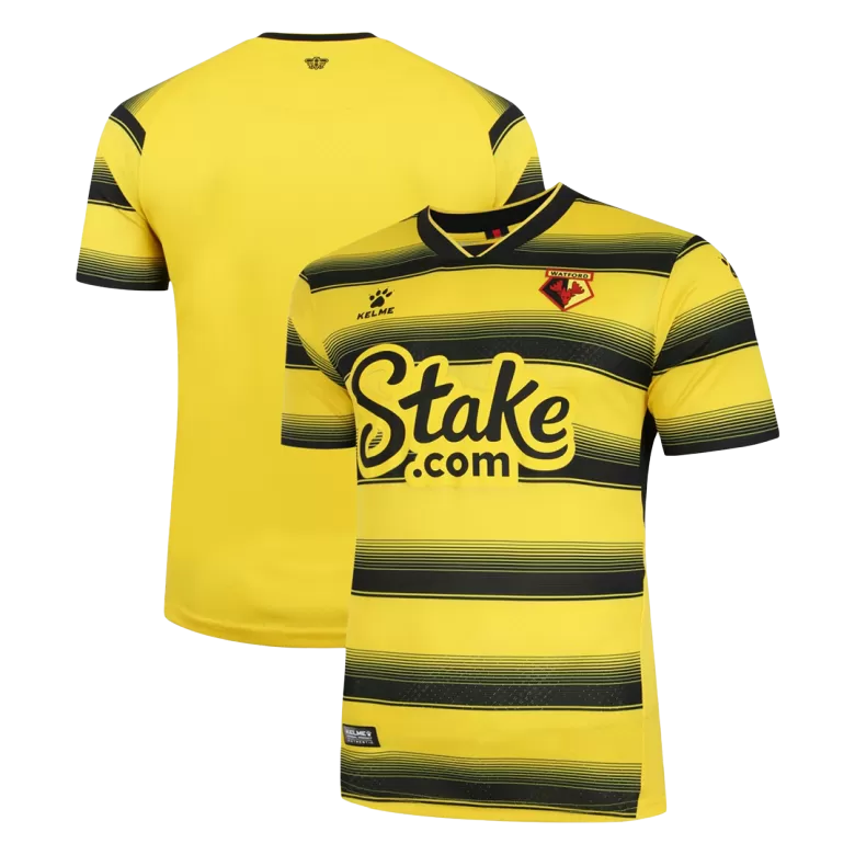 Men's Watford Home Soccer Jersey Shirt 2021/22 - Fan Version - Pro Jersey Shop
