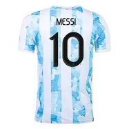 Men's Replica MESSI #10 Argentina Home Soccer Jersey Shirt 2021 Adidas - Pro Jersey Shop