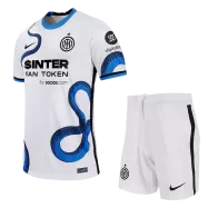 Kids Inter Milan Away Soccer Jersey Kit (Jersey+Shorts) 2021/22 Nike - Pro Jersey Shop