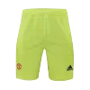 Men's Manchester United Goalkeeper Soccer Shorts 2021/22 - Pro Jersey Shop