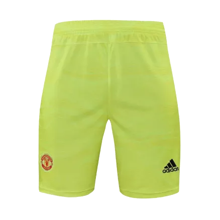 Men's Manchester United Goalkeeper Soccer Shorts 2021/22 - Pro Jersey Shop