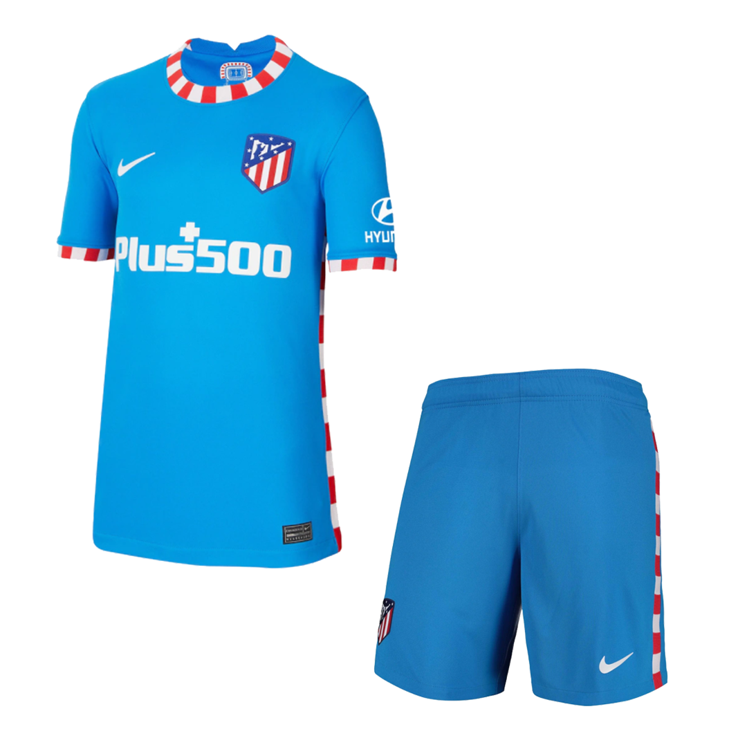 2021-2022 Atletico Madrid Away Shirt (Kids) (SUAREZ 9)