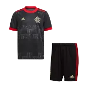 Men's Replica CR Flamengo Third Away Soccer Jersey Kit (Jersey+Shorts) 2021/22 Adidas - Pro Jersey Shop