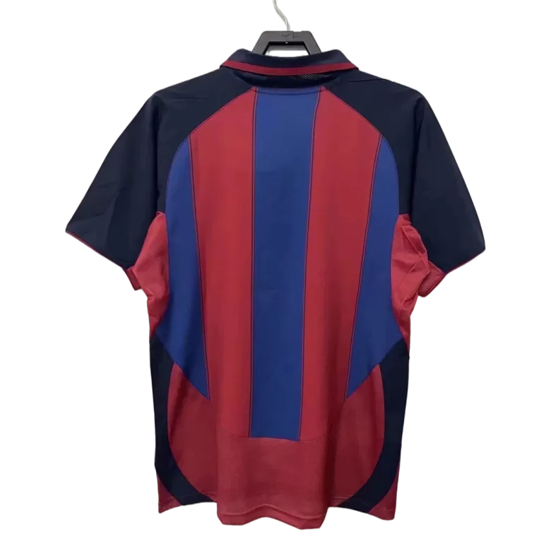 Men's Retro 2003/04 Barcelona Home Soccer Jersey Shirt - Pro Jersey Shop
