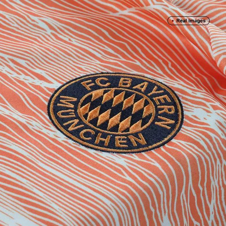 Men's Bayern Munich Goalkeeper Long Sleeve Soccer Jersey Kit (Jersey+Shorts) 2022 - Fan Version - Pro Jersey Shop