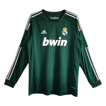 Men's Retro 2012/13 Replica Real Madrid Third Away Long Sleeves Soccer Jersey Shirt - Pro Jersey Shop
