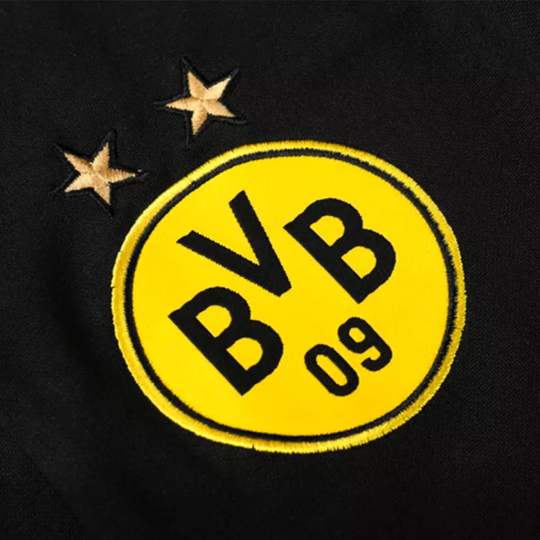 Men's Borussia Dortmund Zipper Tracksuit Sweat Shirt Kit (Top+Trousers) 2021/22 - Pro Jersey Shop