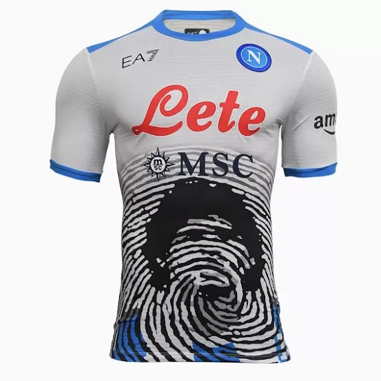 Spruit hulp in de huishouding Kerkbank Men's Replica Napoli Maradona Anniversary Soccer Jersey Shirt 2021/22 EA7 |  Pro Jersey Shop