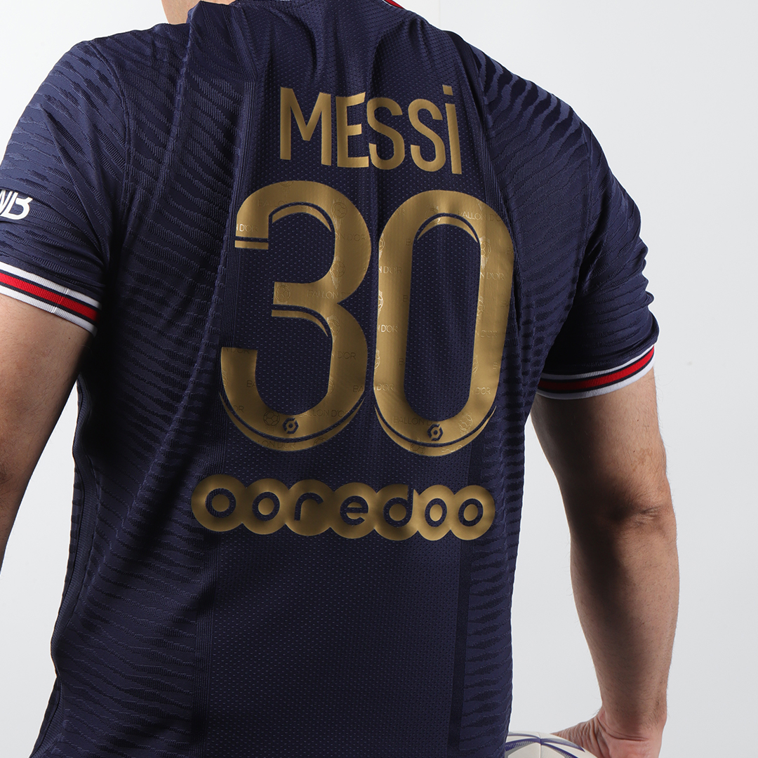 PSG Messi #30 Home Jersey Authentic 2021/22 - UCL Edition