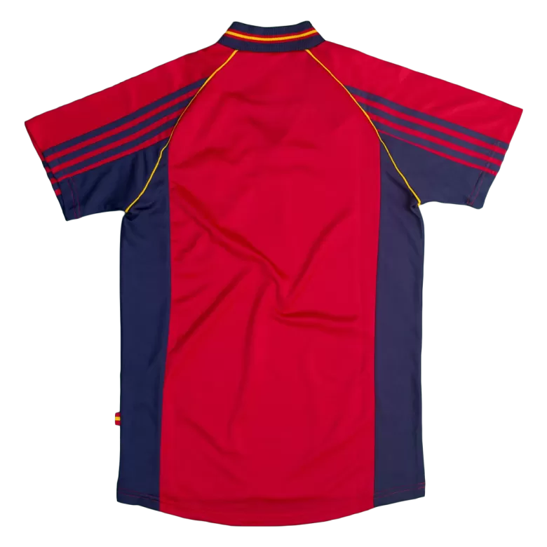 Men's Retro 1998 Spain Home Soccer Jersey Shirt - Pro Jersey Shop