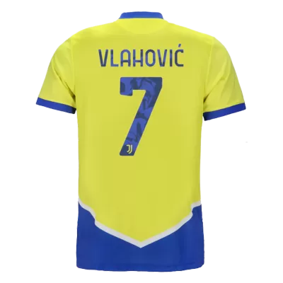 Men's VLAHOVIĆ #7 Juventus Third Away Soccer Jersey Shirt 2021/22 - Fan Version - Pro Jersey Shop