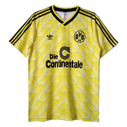 Men's Retro 1988 Borussia Dortmund Home Soccer Jersey Shirt - Pro Jersey Shop