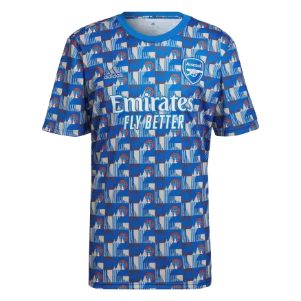 Men's Replica Arsenal x TFL Pre-Match Soccer Jersey Shirt 2021/22 - Pro Jersey Shop