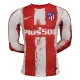 Men's Authentic Atletico Madrid Home Soccer Long Sleeves Jersey Shirt 2021/22 - Pro Jersey Shop