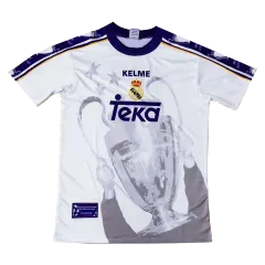 UCL Men's Retro 1997/98 Real Madrid UCL Commemorate Soccer Jersey Shirt Kelme - Pro Jersey Shop