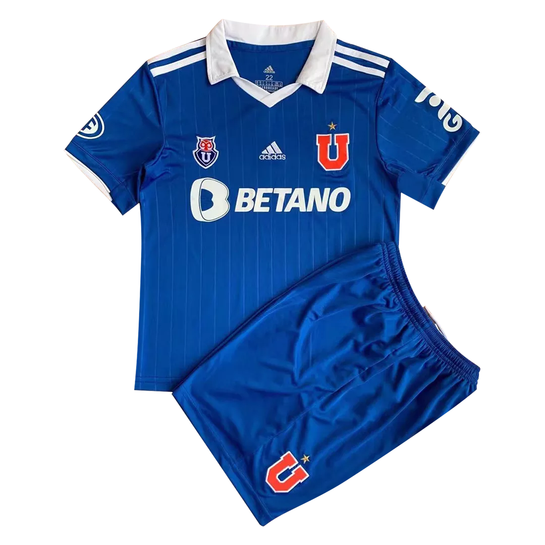 Kids Club de Chile Home Soccer Jersey Kit (Jersey+Shorts) 2022 Adidas | Pro Jersey Shop