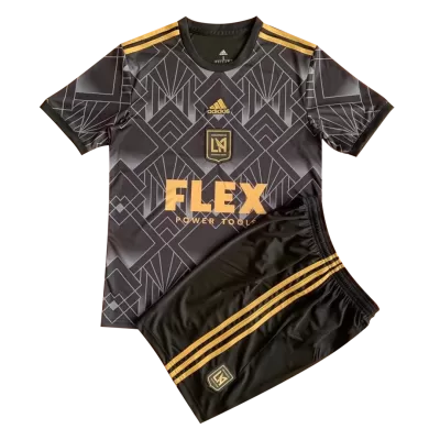 Kids Los Angeles FC Home Soccer Jersey Kit (Jersey+Shorts) 2022 - Pro Jersey Shop