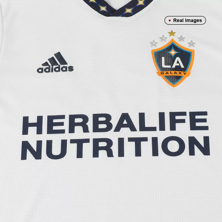 Men's Authentic LA Galaxy Home Soccer Jersey Shirt 2022 Adidas