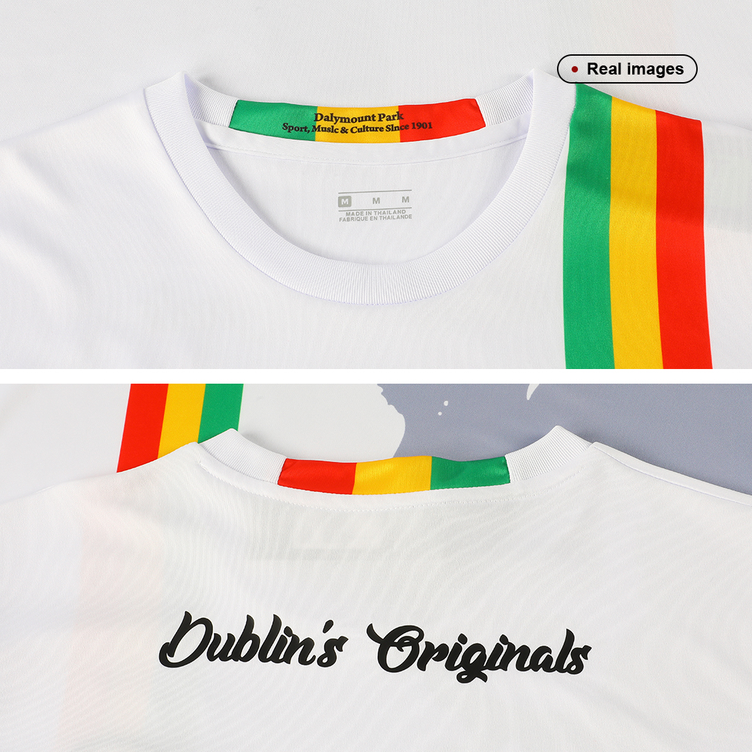 Replica O'Neills Bohemian Bob Marley Away Soccer Jersey 2022