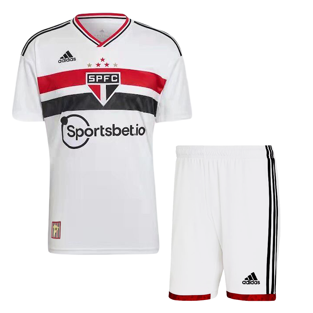 Con fecha de Nublado tinta Men's Replica Sao Paulo FC Home Soccer Jersey Kit (Jersey+Shorts) 2022/23  Adidas | Pro Jersey Shop