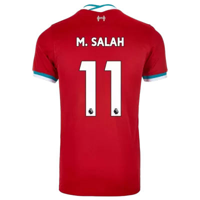 Men's Mohamed Salah #11 Liverpool Home Soccer Jersey Shirt 2020/21 - Fan Version - Pro Jersey Shop