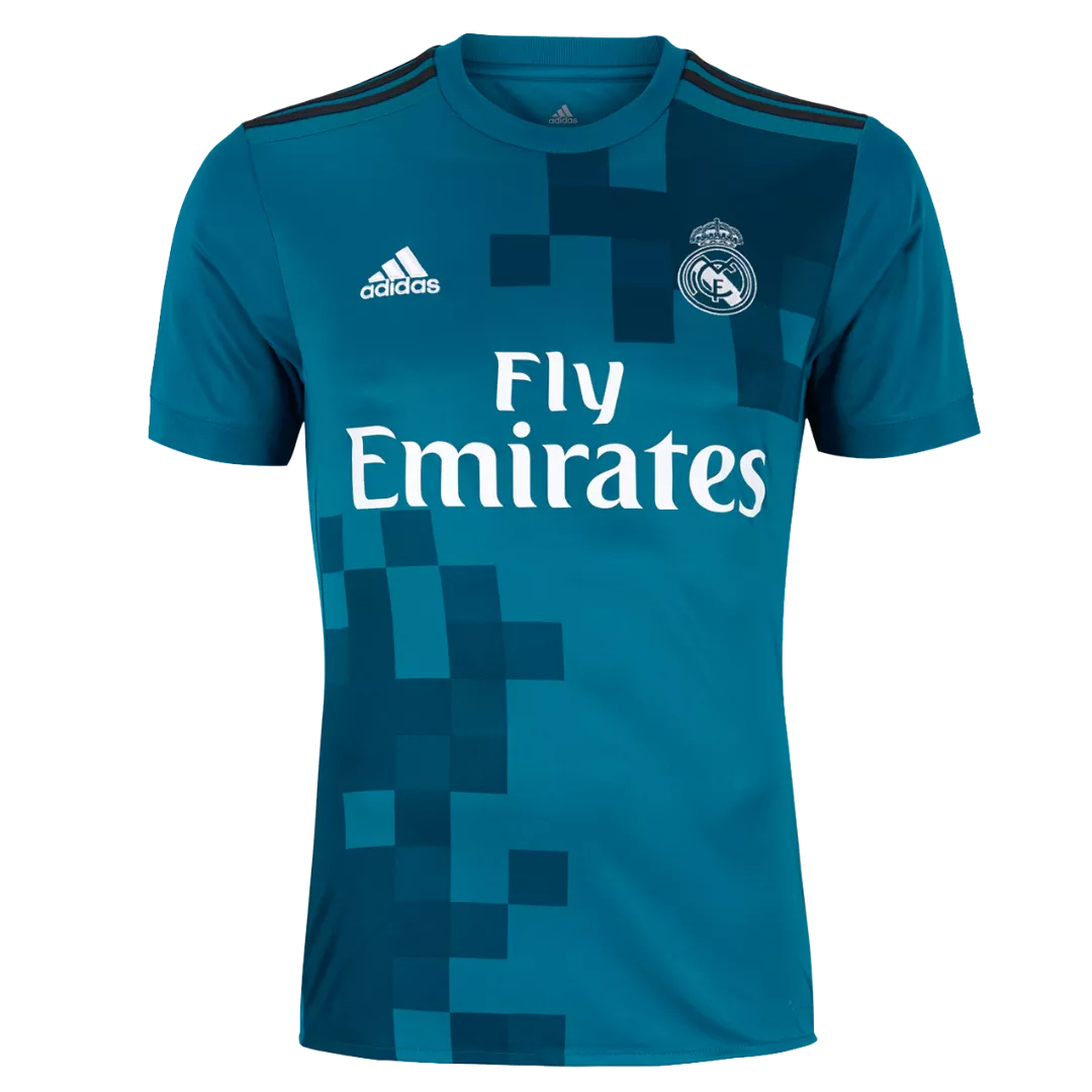 dejar comida Asimilación Men's Retro 2017/18 Real Madrid Away Soccer Jersey Shirt Adidas | Pro  Jersey Shop