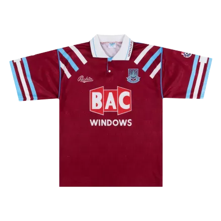 Men's Retro 1991/92 West Ham United Home Soccer Jersey Shirt - Pro Jersey Shop