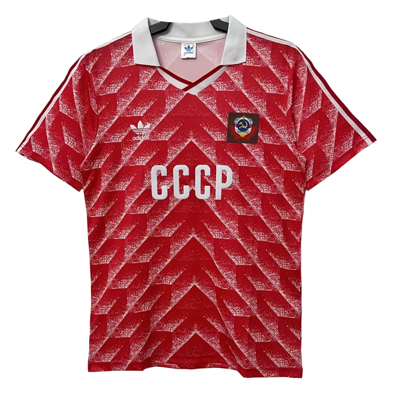 corona Cumplir acceso Men's Retro 1987/88 Soviet Union Home Soccer Jersey Shirt Adidas | Pro  Jersey Shop