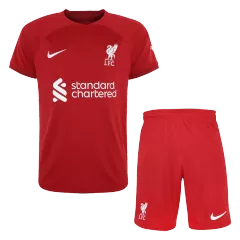 Kids Liverpool Home Soccer Jersey Kit (Jersey+Shorts) 2022/23 Nike - Pro Jersey Shop