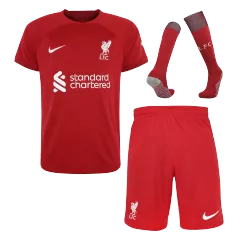 Kids Liverpool Home Soccer Jersey Whole Kit (Jersey+Shorts+Socks) 2022/23 Nike - Pro Jersey Shop