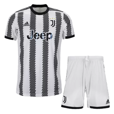 Men's Replica Juventus Home Soccer Jersey Kit (Jersey+Shorts) 2022/23 Adidas - Pro Jersey Shop