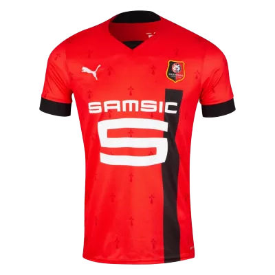 Men's Stade Rennais Home Soccer Jersey Shirt 2022/23 - Fan Version - Pro Jersey Shop