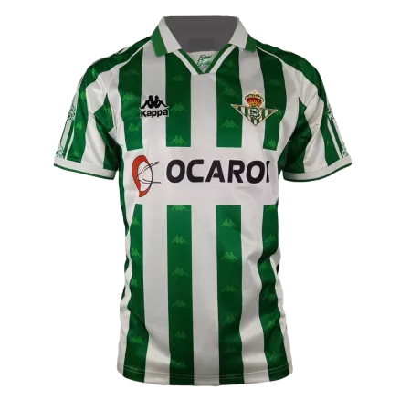 Men's Retro 1995/96 Real Betis Home Soccer Jersey Shirt - Pro Jersey Shop