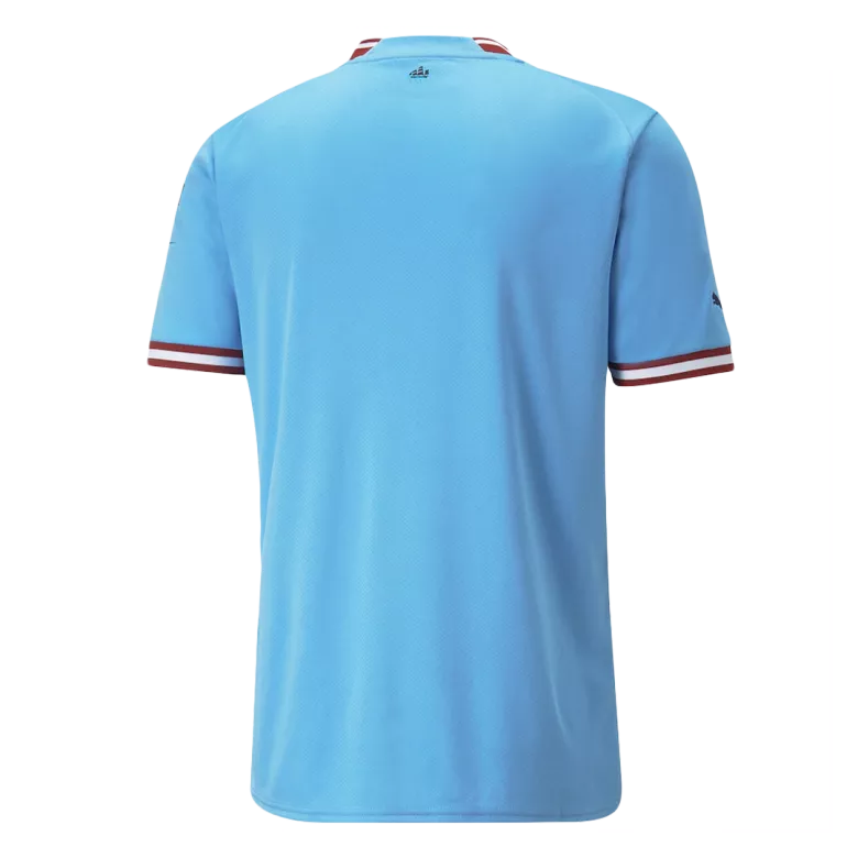Men's Manchester City  ''CHAMPIONS 2021-22+CUP" Home Soccer Jersey Shirt 2022/23 - Fan Version - Pro Jersey Shop