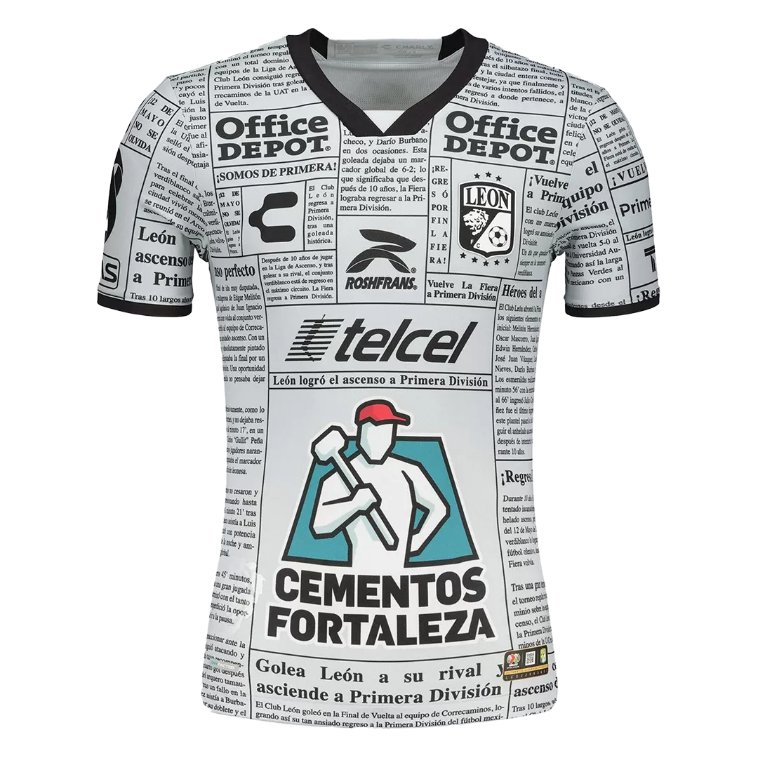Men's Replica Club León Away Soccer Jersey Shirt 2022/23 Charly | Pro Jersey  Shop