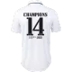 Men's Authentic Jersey CHAMPIONS #14 Real Madrid Home Soccer Jersey Shirt 2022/23 Adidas - Pro Jersey Shop