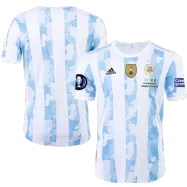 Men's Authentic Argentina Finalissima Home Soccer Jersey Shirt 2021 Adidas - Pro Jersey Shop